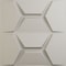 Ekena Millwork 19 5/8in. W x 19 5/8in. H Colony EnduraWall Decorative 3D Wall Panel Covers 2.67 Sq. Ft. WP20X20CYGBW - alternate 1